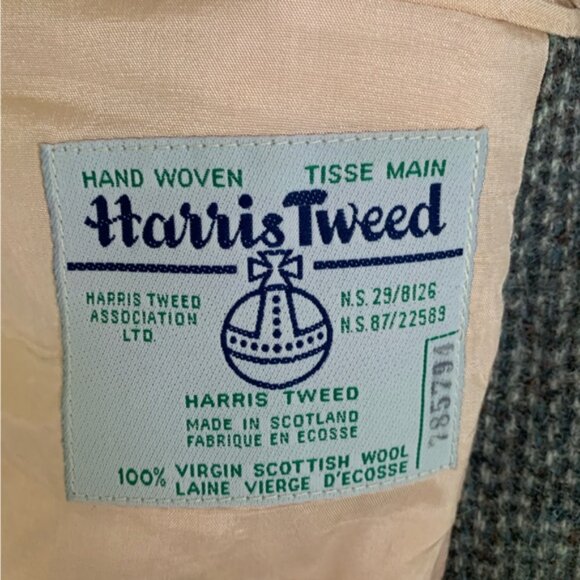 Vintage Harris Tweed Handwoven 100% Wool Blazer - Picture 12 of 12